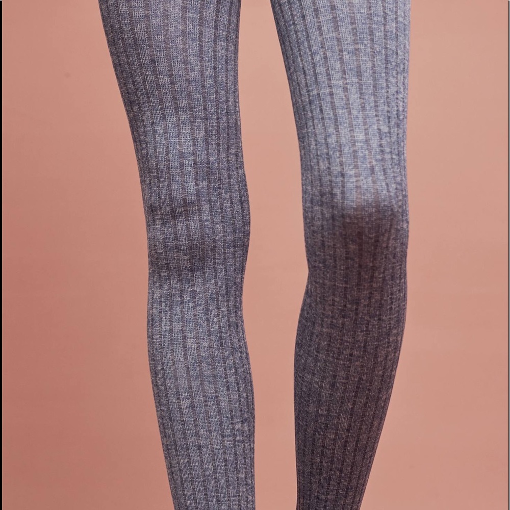COPY - NWOT Anthropologie Tintoretta Everyday Ribbed Tights Color : Sky Size :S…